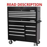 Tool Storage 42 in. Black Tool Chest Combo