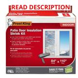 Frost King Clear Door Insulator Kit 84W110L