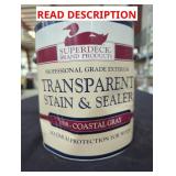 Superdeck Transparent Stain & Sealer 1Gal
