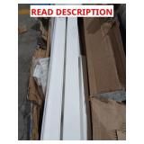 White composite railing
