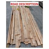 Skid Lot of Rough Cut 2x4