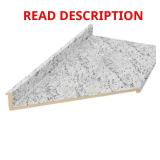 Hampton Bay 6 ft Left Miter Countertop