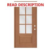 Regency 36x80 3/4 6-Lite Front Door LHIS