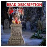 5.5 FT Grave & Bones LED Gargoyle
