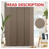 Truffle Sliding Panel Blind (86x96)