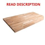 Unfinished Acacia Butcher Block Countertop