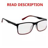 Red Square Ombre 2.0 Reading Glasses