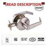 Commercial 2-3/4 in. Satin Chrome Lever