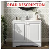 36.5 in. W Bath Vanity - SINK NOT INCLUDED