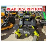 Ryobi 80V ZR3 42" ZT Mower, Battery Included