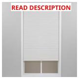 White Cordless Light Filtering Shades - 36x64