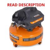 RIDGID 6 gal. 150 PSI Pancake Compressor