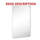 Kengston 20x30 Stainless Wall Mirror Chrome