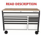 52 in. 10-Drawer Mobile Workbench