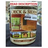 Zar Semi Transparent Exterior Stain