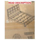 KING PANEL 5 pc BED FRAME