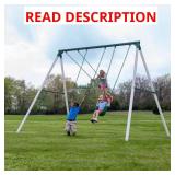 Big Brutus 10 in. Outdoor Swing Set