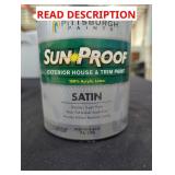 Sun Proof Exterior House & Trim Paint