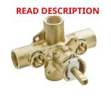 Brass Rough-in Posi-Temp Valve with Stops
