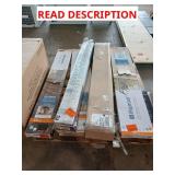 Skid of assorted flooring