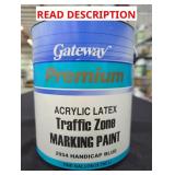Acrylic Latex Traffic Zone Marking Paint 1Gal
