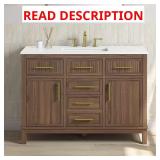 Glacier Bay Riley 48" Bath Vanity+Top