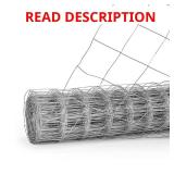 Galvanized Welded Wire Fence 6x100 ft