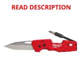 Milwaukee Tool Folding Knife Red