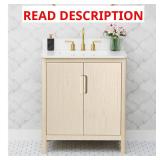 Montrose 31 in. Bath Vanity, Elm
