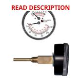 Tridicator Boiler Temperature & Pressure Gauge