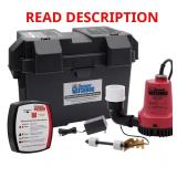 Emergency Battery Backup Sump Pump System