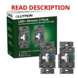 Toggler LED+ Dimmer Switch 150W, 2-Pack