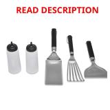 Weber Stainless Steel Flat Top Set 5 pc