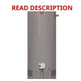 Rheem 40 Gal. Short Gas Water Heater 34k BTU