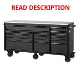 72 in. W15-Drawer Workbench