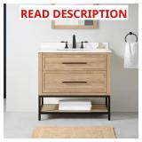 Corley 36 in. Single Sink Vanity Top