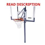 SKID LOT /54 in Acrylic Power Lift Basketball Sys