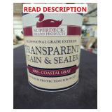 Superdeck Transparent Stain & Sealer 1Gal