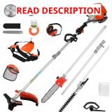 52cc Gas Weed Eater: 5-in-1 Trimmer