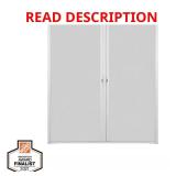 LuminAire White Retractable Screen Door 72"