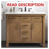 Bellington 42" Single Sink Vanity with Top