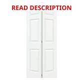 24x80 6-Panel White Closet Door