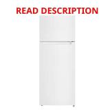 Vissani 10.1 cu. ft. Top Freezer Refrigerator