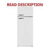 12 cu. ft. Retro Refrigerator White