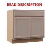 Hampton Bay 36 24 34.5 Sink Base Cabinet