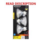 Feit Enhance MR16 GU10 LED Bulb 50W eq 3pk