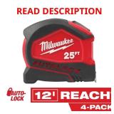 25 ft. Compact Auto Lock Tape Measure
