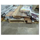 Skid Assorted Vinyl Plank Flooring