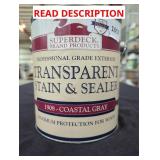 Superdeck Transparent Stain & Sealer 1Gal