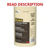 Scotch Tan High Strength Masking Tape 9 pk
